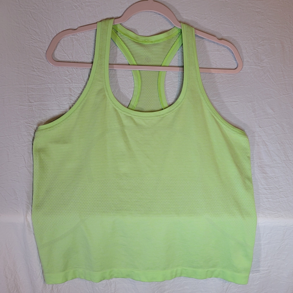 Lululemon Swiftly Tech Racerback Neon Green Tank Top-- Size 10